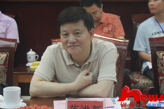 湖南师大自考：上海外国语大学副校长张峰一行来校访问(图3)