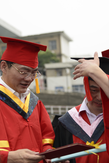 湖南师范大学自考生毕业典礼掠影(图6)