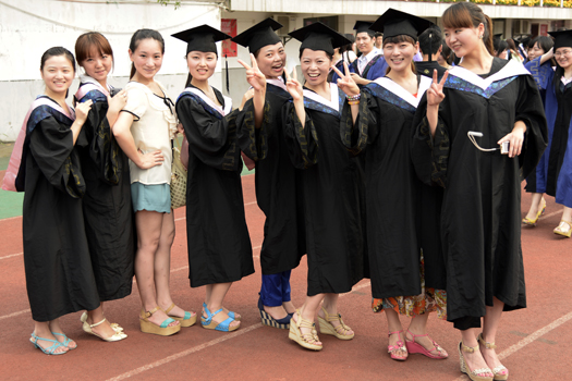 湖南师范大学自考生毕业典礼掠影(图10)