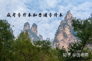 成人高考专升本和普通专升本有什么不同?区别在哪里?(图1)